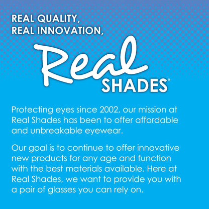 real shades onbreekbare kinderzonnebrillen flexibel