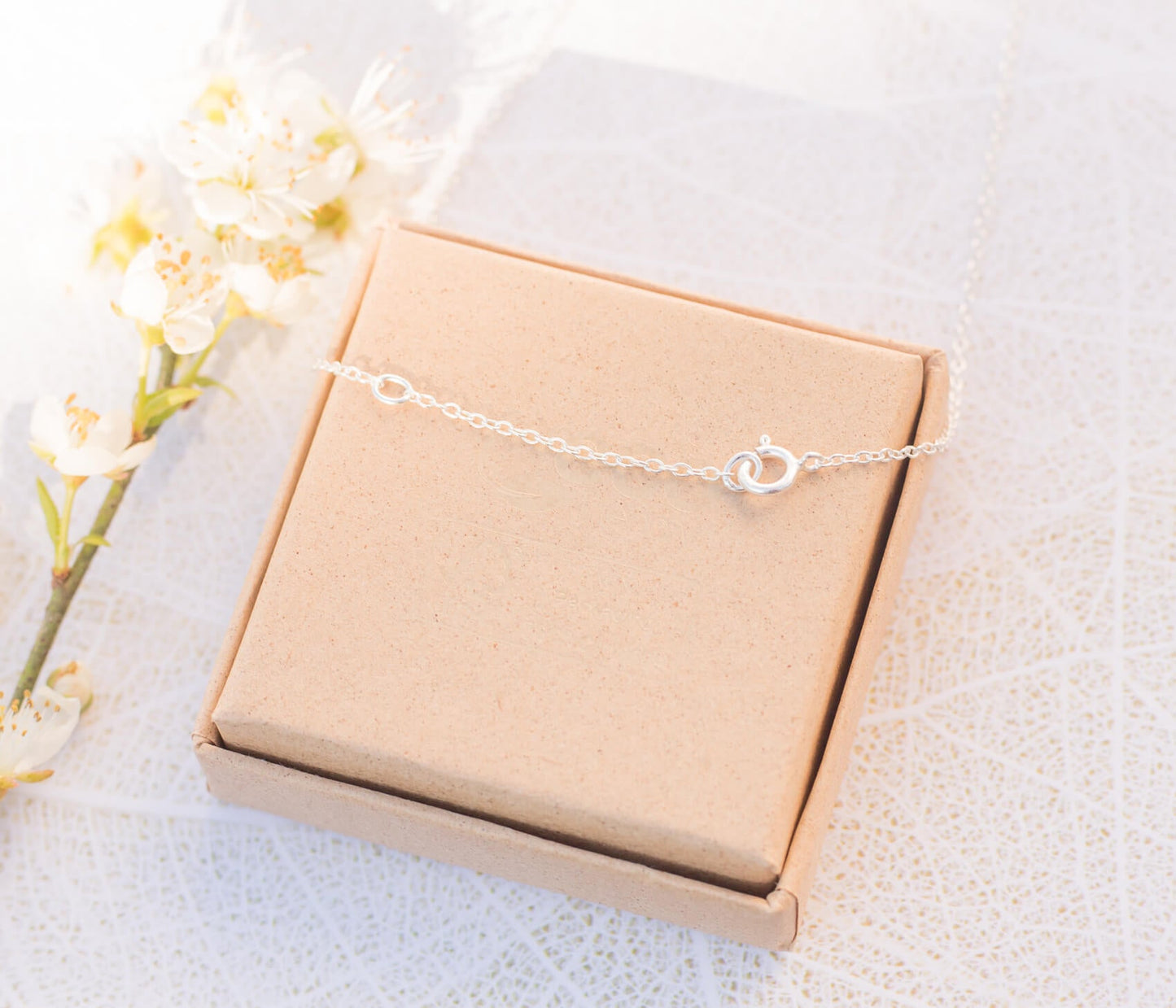 ketting zilver kind meisje verstelbaar