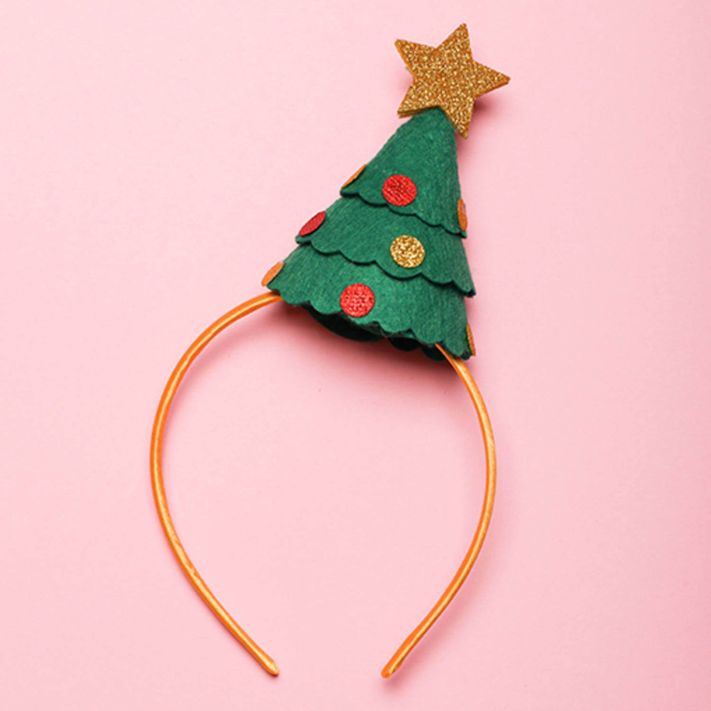 Kind diadeem met kerstboom