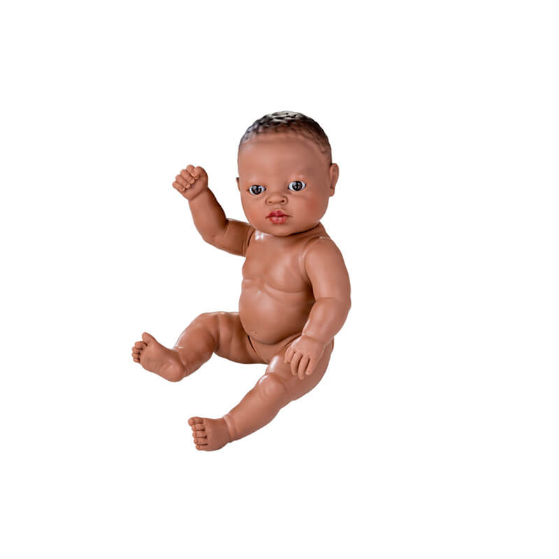 Babypop newborn afrikaans - Speelpop voor meisjes - Berjuan