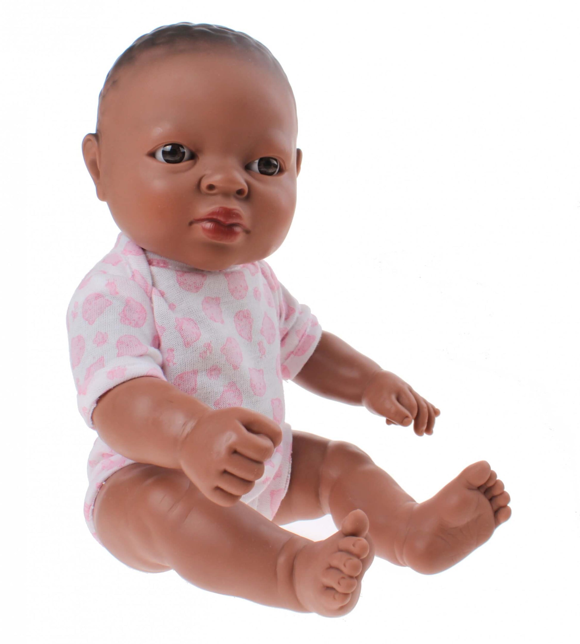 Babypop newborn afrikaans aangekleed - Speelpop voor meisjes - Berjuan