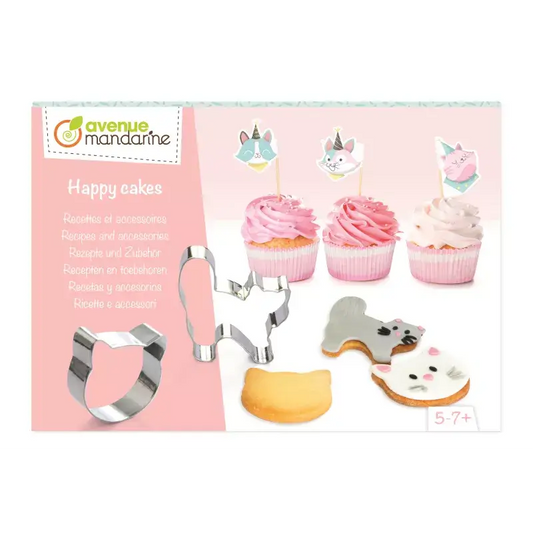 bakset meisjes traktatie verjaardag cupcake koekjes katten happy cakes avenue mandarine mmaak je eigen cupcakes en koekjes 