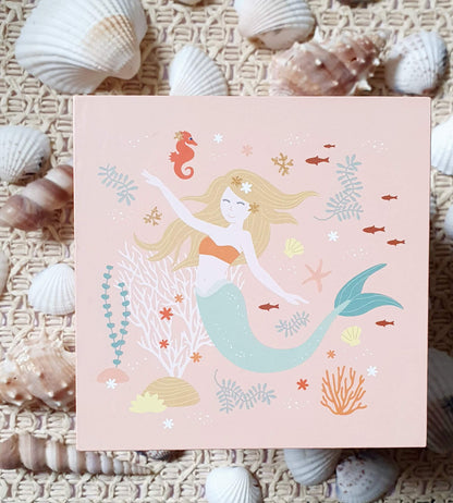 juwlenkistje meisjes cadeau zeemeermin mermaid trousselier muziek bovenzijde