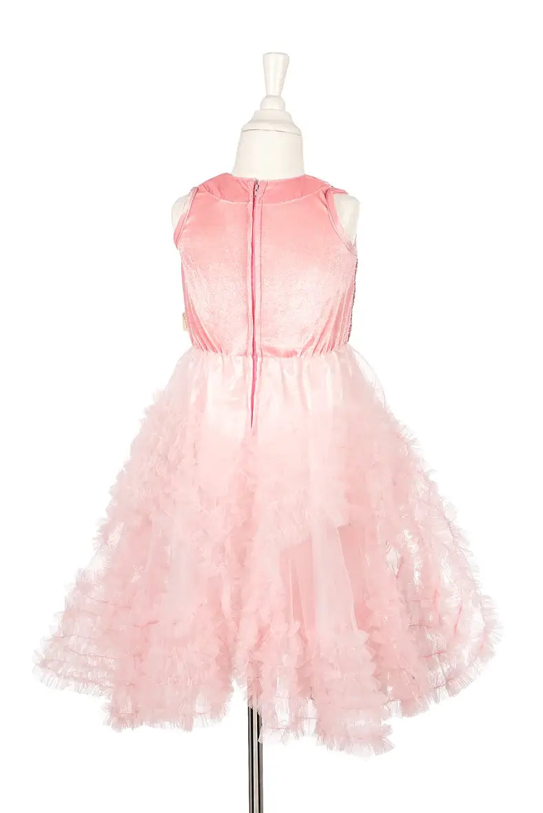 feestjurk roze ballerina souza for kids anne claire achterkant feestjurk