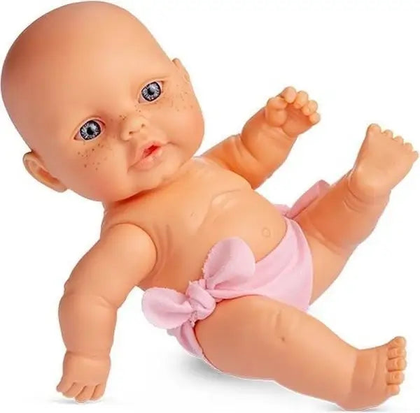 Babypop meisje met pampertje - Speelpop voor meisjes - Berjuan